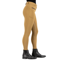 HV Polo Favourite Sporty FullGrip rijbroek Stro Bruin
