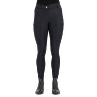 Pantalon d'équitation HV Polo Favourite Sporty FullGrip Noir