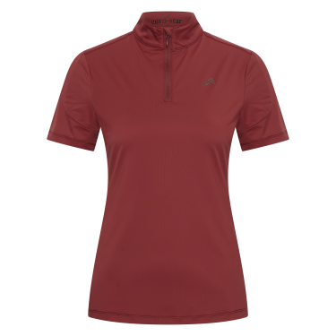 Polo shirt Euro-Star Alta Amarena Rood