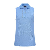 Mouwloos poloshirt HV Polo Myrthe Zee Blauw