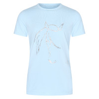 T-shirt HV Polo Wendy Kinderen Lichtblauw