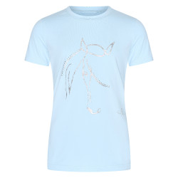 T-shirt HV Polo Wendy Kinderen Lichtblauw