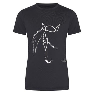 T-shirt HV Polo Wendy Kids Noir