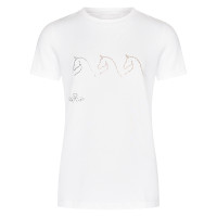 T-shirt HV Polo Wesla Kids Blanc T-shirt HV Polo Wesla Kids Blanc