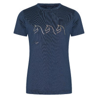 T-shirt HV Polo Wesla Kinderen Marine Marineblauw