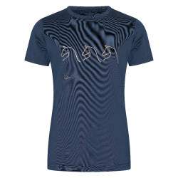 T-shirt HV Polo Wesla Kinderen Marine Marineblauw