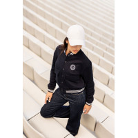 Bomber Sweater Harcour Agathe Marine Bleu marine Bomber Sweater Harcour Agathe Marine Bleu marine