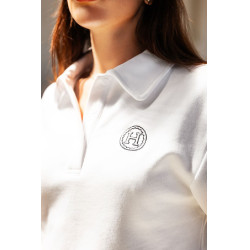 Polo Sweat Harcour Alisson Wit