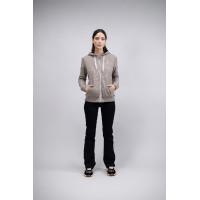 Sweat à capuche Harcour Swai Taupe Marron Sweat à capuche Harcour Swai Taupe Marron