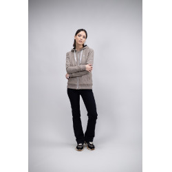 Hoodie Harcour Swai Taupe Bruin