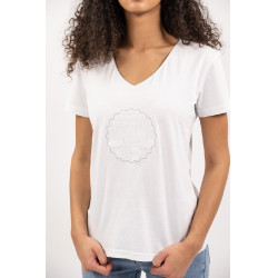 Tee-Shirt Harcour Trinity Blanc Tee-Shirt Harcour Trinity Blanc