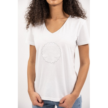 Tee-Shirt Harcour Trinity Blanc Tee-Shirt Harcour Trinity Blanc