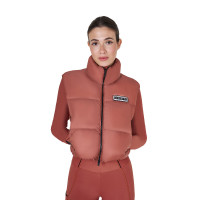 Kort damesvest met ritssluiting Equestro Sequoia Bruin