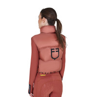 Kort damesvest met ritssluiting Equestro Sodalietblauw