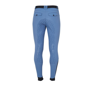 Pantalon ajusté avec grip intégral homme Aria Equestro Bering sea Bleu