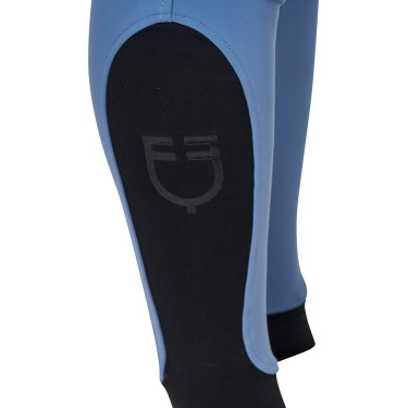 Strakke broek met volledige grip heren Aria Equestro Beringzee Blauw Strakke broek met volledige grip heren Aria Equestro Beringzee Blauw