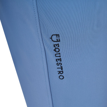 Strakke broek met volledige grip heren Aria Equestro Beringzee Blauw Strakke broek met volledige grip heren Aria Equestro Beringzee Blauw
