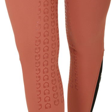 Pantalon taille haute avec grip intégral femme Equestro Séquoia