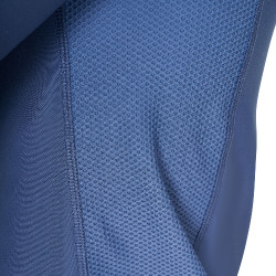 Trainingspolo met lange mouwen voor heren, slim fit Equestro Beringzee Blauw