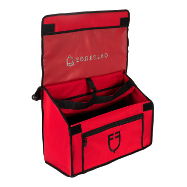 Sac de box barre Equestro Bordeaux
