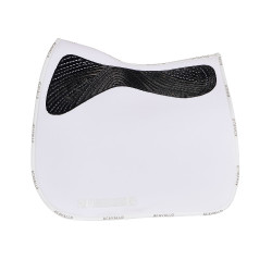 Tapis de selle Acavallo Dressage Twin Grip Blanc