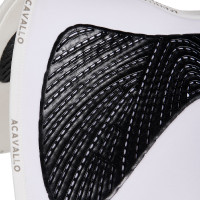 Tapis de selle Acavallo Dressage Twin Grip Blanc Tapis de selle Acavallo Dressage Twin Grip Blanc