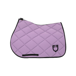 Zadeldekje springen in ademende technische stof limited edition GP Equestro Lila / zwart Zadeldekje springen in ademende technische stof limited edition GP Equestro Lila / zwart