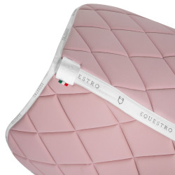 Tapis de selle obstacle en tissu technique respirant édition limitée GP Equestro Rose / blanc Tapis de selle obstacle en tissu technique respirant édition limitée GP Equestro Rose / blanc