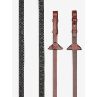 Zachte rubberen teugels LeMieux Zwart