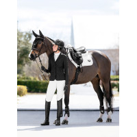 Zadelpad LeMieux CC Puissance Suède Wit