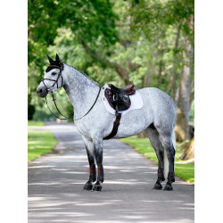 Tapis LeMieux Suede GP Square Blanc