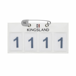 Identificatieplaat Kingsland 4 vakken Classic per 2 Identificatieplaat Kingsland 4 vakken Classic per 2