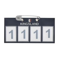 Plaque d’identification Kingsland 4 emplacements Classic par 2 Marine Bleu marine Plaque d’identification Kingsland 4 emplacements Classic par 2 Marine Bleu marine