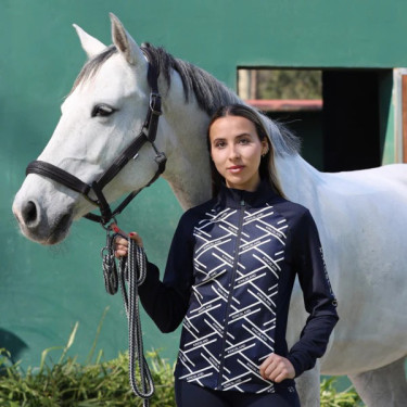 Trainingsjack Kingsland KLNabia dames Marine Marineblauw