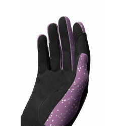 Gants Horze Fay JR Prune noire Violet Gants Horze Fay JR Prune noire Violet