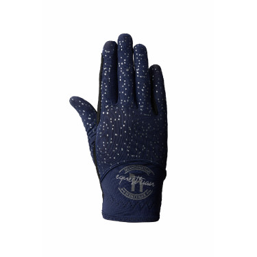 Gants Horze Fay JR Ouverture Bleu marine