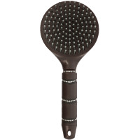 Brosse à crins Je t'aime Equithème Strass Beige