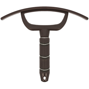 Couteau de chaleur Je t'aime Equithème Strass Marron Couteau de chaleur Je t'aime Equithème Strass Marron