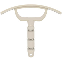 Couteau de chaleur Je t'aime Equithème Strass Beige Couteau de chaleur Je t'aime Equithème Strass Beige