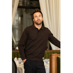 Polo Harcour Ange Cacao Marron Polo Harcour Ange Cacao Marron