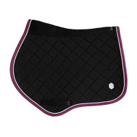 Tapis de selle Mesh velours 3D ProConfort Dynamix Noir / bordeaux