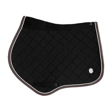 Zadeldoek Mesh fluweel 3D ProConfort Dynamix Zwart / bruin