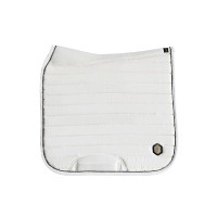 Tapis de selle Dressage amortissant Latex ProConfort Don Juan Blanc