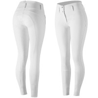 Pantalon anti-dérapant silicone Horze Daniela femme Blanc Pantalon anti-dérapant silicone Horze Daniela femme Blanc