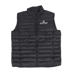 Mouwloze lichte bodywarmer Kentucky Zwart