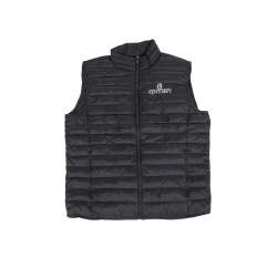 Mouwloze lichte bodywarmer Kentucky Zwart