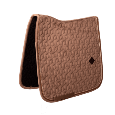 Tapis de selle Velvet dressage Kentucky Beige