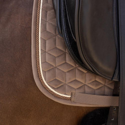 Tapis de selle Velvet dressage Kentucky Beige