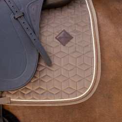 Tapis de selle Velvet dressage Kentucky Beige