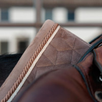 Tapis de selle Velvet jumping Kentucky Beige